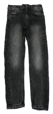 Tmavošedé skinny rifle Zara