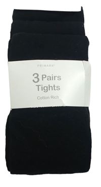 3set - Čierne pančuchy Primark