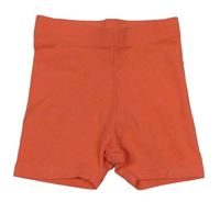 Oranžové elastické kraťasy Nutme