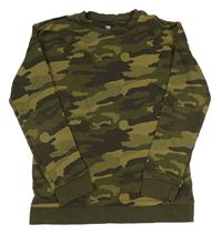 Khaki-béžová army mikina M&S