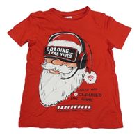 Červené tričko so Santou George