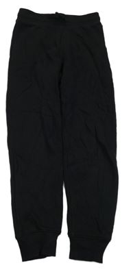 Černé cuff tepláky H&M