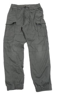 Šedé cargo cuff rifle H&M