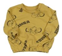 Piesková á oversize mikina so Simbou Primark