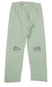 Svetlozelené legíny so korytnačkami H&M