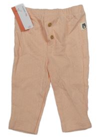 Nové - Broskvové tepláky so vzorom Rabbit Bear