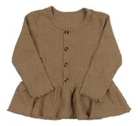 Béžový vzorovaný sveter Shein