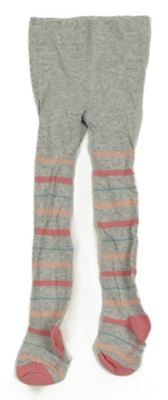 Sivé pančuchy s prúžkami Impidimpi