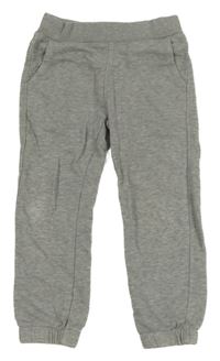 Šedé melírované tepláky S. Oliver