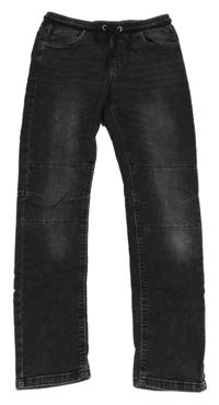 Tmavošedé teplákové rifle C&A