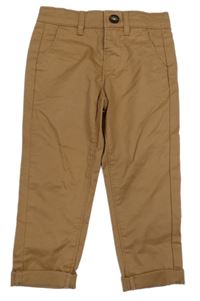 Nové - béžové plátěné chino kalhoty St. Bernard