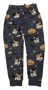Tmavosivé tepláky s Mickeym a dýněmi George