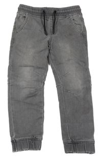 Sivé slim cuff rifle Denim Co.