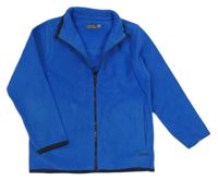 Modrá fleecová prepínaci mikina Losan