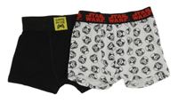 2x - Trenrýrky - Černé s ovladačem, bílé so Star Wars