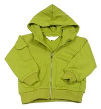 Zelená prepínaci mikina s kapucňou H&M