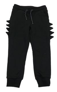 Černé tepláky s ostny Dopodopo