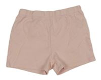 Svetloružové bavlnené kraťasy L&D