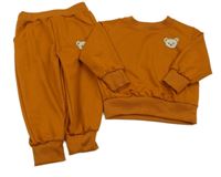 2set - Medová mikina s medvědem + tepláky