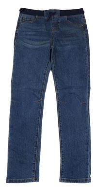 Tmavomodré jogger slim rifle Denim Co.