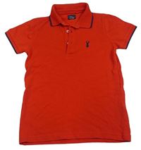 Červené polo tričko Next