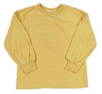 Žluté triko s puntíky H&M