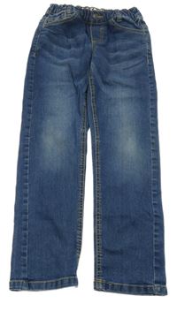 Tmavomodré skinny rifle Topolino