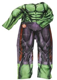 Kostým - Zeleno-fialový overal - Hulk Marvel