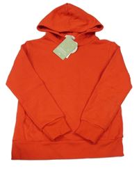 Nové - červená mikina s kapucňou H&M