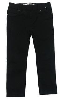 Čierne elastické skinny nohavice Denim Co.