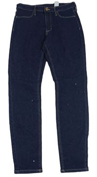 Tmavomodré skinny rifle H&M