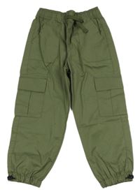 Khaki cargo fuff kalhoty F&F