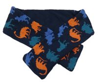 Tmavomodrá šála s diny Primark