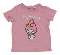 Ružové tričko s My Melody Sinsay