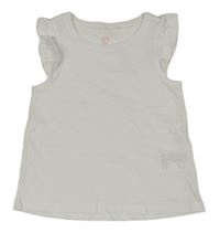 Biely top H&M