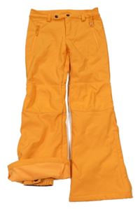 Oranžové softshellové kalhoty Alive