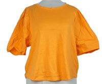 Dámská oranžová crop halenka Primark 
