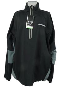 Nové - Pánská černo-šedá thermo bunda Bridgestone