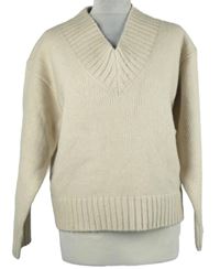 Nové - Dámský béžový svetr Primark 