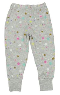 Svetlosivé pyžamové nohavice s hviezdičkami George
