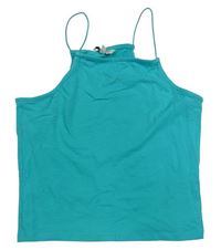 Modrý crop top Miss e-vie