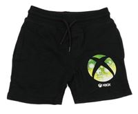 Černé teplákové kraťasy x-box