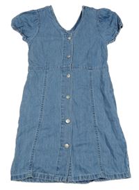 Modré riflové šaty George