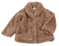 Starorůžový kožešinová podšitý kabát H&M