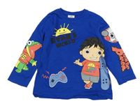 Modré triko Ryan´s world