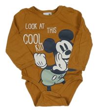 Hnedé body s Mickeym Disney