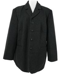 Tmavošedé vlněné sako 