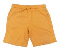 Oranžové bavlnené kraťasy Mothercare
