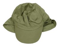 Khaki plátěná kšiltovka H&M