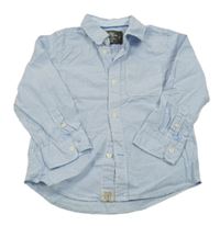 Modro-bílá pruhovaná košile H&M